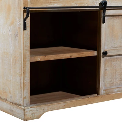 Farmhouse 5 Drawer Cabinet Brown - Olivia & May 15 Farmhouse 5 Drawer Cabinet Brown - Olivia & May - Image 13