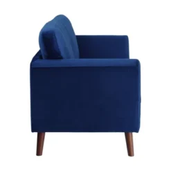 Tolley Velvet Loveseat In Blue - Lexicon -Lush Living Store GUEST 24ddc1e4 fdf7 4b7d b61f fd2e540a5ad4