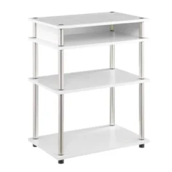Designs2Go No Tools Printer Stand With Shelves - Breighton Home -Lush Living Store GUEST 25ab4dff 4129 4e3b a863 0d7ad1e9c2b2