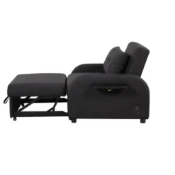 3 In 1 Pull Out Sleeper Sofa With 2 Wing Table And USB Charge-ModernLuxe -Lush Living Store GUEST 26072e83 c38d 408a 92dd f4d9c4f84b0c