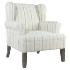 Emerson Rolled Arm Accent Chair - Homepop -Lush Living Store GUEST 2666225c 566d 425d 9236 83f15a159387