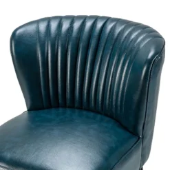 Set Of 2 Eustacio Mid-back Vegan Leather Accent Side Chair | Karat Home-TURQUOISE -Lush Living Store GUEST 26a7fbb4 a857 4bc9 ae35 492258b40ba3