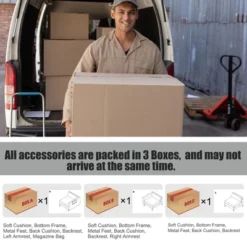 Costway Modern Modular 3-Seat Sofa Couch W/ Side Storage Pocket & Metal Leg GreenGrey -Lush Living Store GUEST 26b6fb1b 2335 4e41 80c5 442de0a1554f