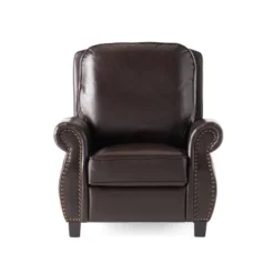 Torreon Faux Leather Recliner Club Chair Dark Brown - Christopher Knight Home 14 Torreon Faux Leather Recliner Club Chair Dark Brown - Christopher Knight Home -Lush Living Store GUEST 27151cef 12b4 4888 8ebf 74d8fda76f7d