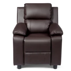 PU Leather Kids Recliner With Armrest & Headrest Lounge 3 Color -Lush Living Store GUEST 271a0e82 274d 44b5 a623 a14490095bdb