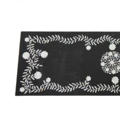 Eclectic Wood Console Table Gold - Olivia & May -Lush Living Store GUEST 27253b2f 1ff3 4a83 b249 1cb13ef1ab2e