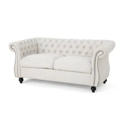 Somerville Traditional Chesterfield Loveseat - Christopher Knight Home -Lush Living Store GUEST 27510145 c665 4a8e ab08 733327ea13e3