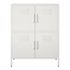 RealRooms Shadwick 4 Door Metal Locker Storage Cabinet -Lush Living Store GUEST 277b8f8f 9115 44fa be0f 43f8eaa577d1
