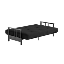 Full Anders Metal Arm Futon With 6" Microfiber Mattress - Room & Joy -Lush Living Store GUEST 27a791e4 8530 4b8d bfc5 38484eec41e9