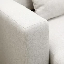 HOMCOM Sectional Sleeper Sofa, Linen Fabric L Shaped Couch With Pull Out Bed, Reversible Storage Chaise For Living Room, Apartment, 3-seat, Beige -Lush Living Store GUEST 280cc16a d338 4ac6 8de2 414c4dc508f7