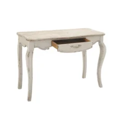 Farmhouse Vintage Console Table White - Olivia & May -Lush Living Store GUEST 2873ecb3 37f6 4c19 90a7 2a14ed8f9826