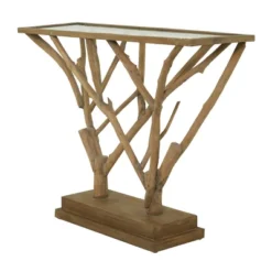 Contemporary Wood Console Table Brown - Olivia & May -Lush Living Store GUEST 28959160 9484 4557 ae28 975c6efc7f75