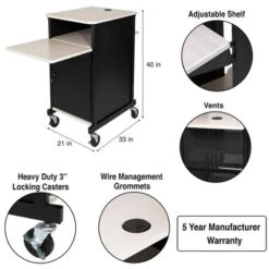 Jumbo Presentation Lecture Podium Cart Ivory Woodgrain/Black - Hampden Furnishings 15 Jumbo Presentation Lecture Podium Cart Ivory Woodgrain/Black - Hampden Furnishings -Lush Living Store GUEST 289f897c c23d 4965 a7c0 d2d645218cc5