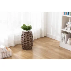 18" Hampton Side Table Weathered - Boraam 21 18" Hampton Side Table Weathered - Boraam -Lush Living Store GUEST 29722b78 583c 4749 ab0a 269033268583