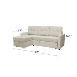 Kyle Storage Sofa Bed Reversible Sectional - Abbyson Living -Lush Living Store GUEST 29e376fb 83ff 4aad a7d0 6b7c274bca1d