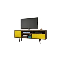 Liberty 3 Shelf And 1 Drawer TV Stand For TVs Up To 65" - Manhattan Comfort -Lush Living Store GUEST 2afb62cb c864 4adb bf93 fe8be95534d2