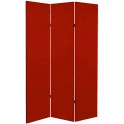 6" Double Sided Canvas Room Divider - Oriental Furniture -Lush Living Store GUEST 2b11aaf9 5885 4d2f 809b c02c4335c564