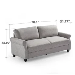 78" Josh Sofa - Zinus -Lush Living Store GUEST 2b1e5e03 6159 40a6 8abe cbfa64773faa