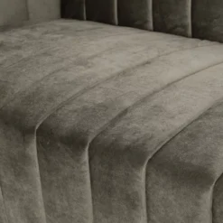 Weymouth Contemporary Channel Stitch Velvet Settee Gray - Christopher Knight Home -Lush Living Store GUEST 2b24133e 6fa0 4343 b03a 837b6e3e3624