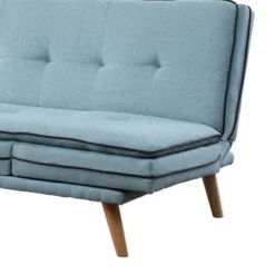 72" Savilla Sectional Sofa Blue Linen/Oak Finish - Acme Furniture 15 72" Savilla Sectional Sofa Blue Linen/Oak Finish - Acme Furniture -Lush Living Store GUEST 2b79eb27 14d9 48b0 9b94 8c78a009d957