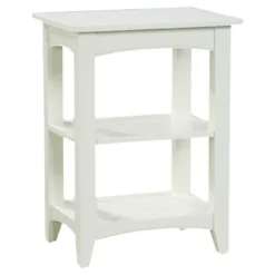 Shaker Cottage Wood 2 Shelf End Table - Alaterre Furniture -Lush Living Store GUEST 2bfa576c 8227 4cea a061 4f28c1988936