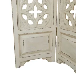 Country Cottage Wood Room Divider Screen White - Olivia & May 9 Country Cottage Wood Room Divider Screen White - Olivia & May -Lush Living Store GUEST 2c597f99 b03a 42b3 bc51 442fe7c5bae7