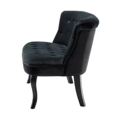 Jane 47" Velvet Button-tufted And Wing Back Loveseat Solid Wood And Cabriole Legs For Living Room And Bedroom | ARTFUL LIVING DESIGN -Lush Living Store GUEST 2c5cb792 4d18 4785 b61b f3f967ba7ea9