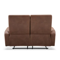Bernard Fabric Manual Reclining Loveseat Brown - Abbyson Living -Lush Living Store GUEST 2cbd6f9b 5dd9 42c7 905d 3e936ec07d68
