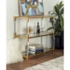 Metal And Acrylic Console Table Gold - Olivia & May -Lush Living Store GUEST 2ce2f179 6dde 4721 bfdc 927627bf7177