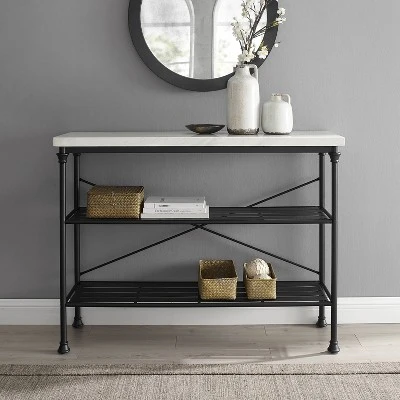 Madeleine Console Matte Black - Crosley 9 Madeleine Console Matte Black - Crosley - Image 7