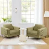 Costway Set Of 2 Fabric Accent Armchair Single Sofa W/ Side Storage Pocket 2 Costway Set Of 2 Fabric Accent Armchair Single Sofa W/ Side Storage Pocket -Lush Living Store GUEST 2d347a65 796c 4f78 b278 5da189e89fec