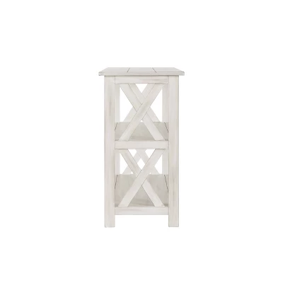 Jamestown 2 Shelf Entryway Table White - Boraam 5 Jamestown 2 Shelf Entryway Table White - Boraam - Image 3