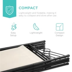 Best Choice Products 6ft 4-Panel Folding Privacy Screen Room Divider Decoration Accent W/ Steel Frame -Lush Living Store GUEST 2d87ceb4 0a3c 4b22 87b9 fb2fb602b43c