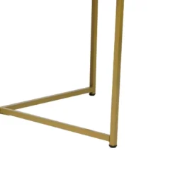 Emma And Oliver Laminate Living Room Coffee Table With Crisscross Metal Frame -Lush Living Store GUEST 2ddbfb9c 40e2 459e b18b 1981de5699d1