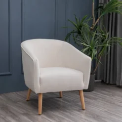 Modern Barrel Accent Chair - WOVENBYRD -Lush Living Store GUEST 2decf3f1 85ec 4c6d 8d92 db2e0ac5ff41