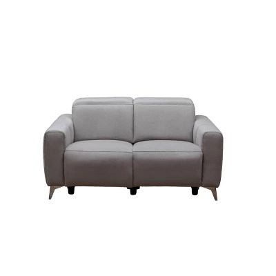Archer Fabric Power Recliner Sofa Loveseat With Power Headrests Gray - Abbyson Living 4 Archer Fabric Power Recliner Sofa Loveseat With Power Headrests Gray - Abbyson Living - Image 2
