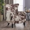 Arabella New Velvet Club Chair - Milk Cow - Christopher Knight Home -Lush Living Store GUEST 2e495d6b ae97 440e 8da4 ee3b51feedc2