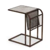 Zeyer Boho Glam Handcrafted Marble Top C-Shaped Side Table With Magazine Rack Natural White/Antique Brass - Christopher Knight Home -Lush Living Store GUEST 2e8086f8 8cd9 420b bd3d 418f8eff7813