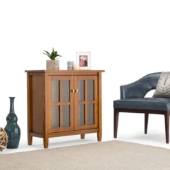 39" Norfolk Medium Storage Media Cabinet - Wyndenhall