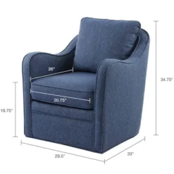 Mitchell Wide Seat Swivel Armchair - Madison Park 18 Mitchell Wide Seat Swivel Armchair - Madison Park -Lush Living Store GUEST 2eb4a770 fade 443d 8f8c 33be472b7975