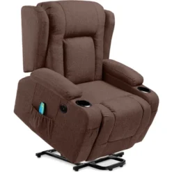 Best Choice Products Electric Power Lift Linen Recliner Massage Chair Furniture W/ USB Port, Heat, Cupholders 21 Best Choice Products Electric Power Lift Linen Recliner Massage Chair Furniture W/ USB Port, Heat, Cupholders -Lush Living Store GUEST 2ee7a637 d0ed 4a30 8c28 be6ecd68f0d3
