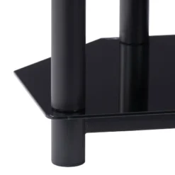 Travers Open Shelves TV Stand For TVs Up To 82" Black - CorLiving 12 Travers Open Shelves TV Stand For TVs Up To 82" Black - CorLiving -Lush Living Store GUEST 2f1fd49f d1c2 406c b3cc aa28fad8f02f