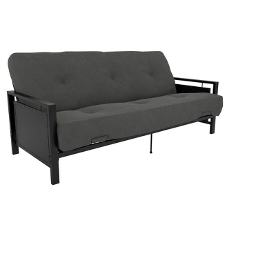 DHP Henley Metal Arm Futon Frame Black Metal - Dorel Home Products 11 DHP Henley Metal Arm Futon Frame Black Metal - Dorel Home Products - Image 9