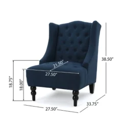 Toddman High Back Club Chair - Christopher Knight Home -Lush Living Store GUEST 2f516421 3004 40ff a1e7 37f0b8971b3a