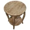 Round End Table Driftwood Brown - Alaterre Furniture 1 Round End Table Driftwood Brown - Alaterre Furniture -Lush Living Store GUEST 2f54786f acf0 4d76 9b99 7bcdfa77e30a
