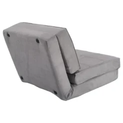 Tangkula Fold Down Chair Convertible Couch GrayBlack -Lush Living Store GUEST 2f99b00f 2847 4551 b307 dbc99da277b4
