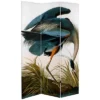 6" Double Sided Audubon Heron And Flamingo Canvas Room Divider - Oriental Furniture 1 6" Double Sided Audubon Heron And Flamingo Canvas Room Divider - Oriental Furniture -Lush Living Store GUEST 2fbf388c 9eba 4232 a097 6691ef8d109d