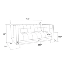 Cologne Tufted Track Arm Sofa Emerald Green - Threshold™ -Lush Living Store GUEST 31ad25ce 542f 4418 8d1e 4bd58faa91d3