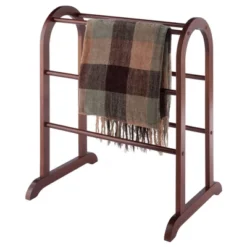 Eleanor Quilt Rack - Antique Walnut - Winsome -Lush Living Store GUEST 31bc138c 4342 475a 994b 9f2ce982780b