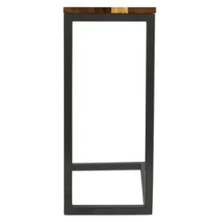 BirdRock Home Acacia Wood TV Tray C Shaped Side Table -Lush Living Store GUEST 320291a8 e934 4799 a946 17855a773d25